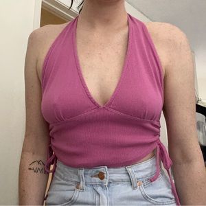 Forever 21 pink halter top